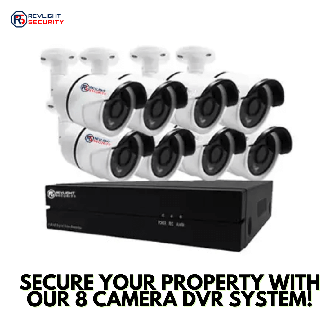 8-Camera Dvr Security System In Singapore